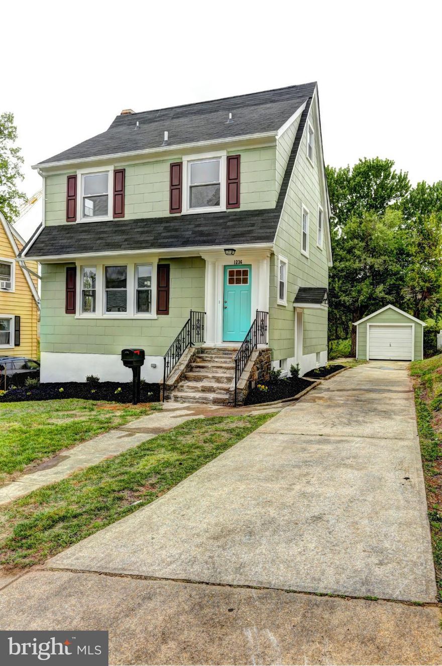 Beautifully restored and fully renovated four level modern home with detached garage! This home includes newly updated four bedrooms. Three gorgeous updated bathrooms with tile. Fresh new wood floors throughout the main level! Kitchen includes new cabinets, stainless steel appliances, and granite counter tops. Completed with a finished basement! You won't want to miss out!