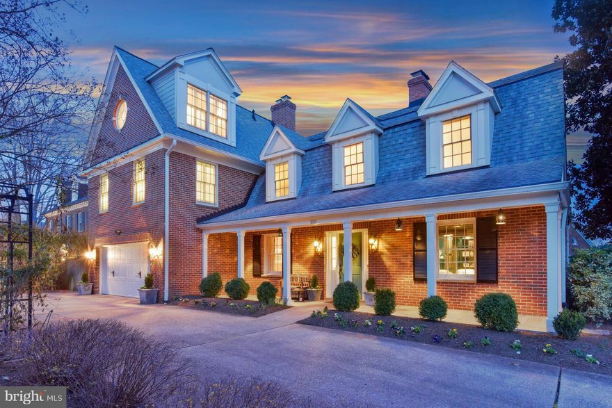 Premier Location, Fit & Finish! Every surface has been exquisitely updated! Top of hill presence w circular driveway- 4 fin lvls; 4 bedrm suites; 2 car garage; kitchen, library, rec room fireplaces; 2,500 bottle wine cellar; family rm w cork floors & walls; upper level loft is perfect for overflow guests, art studio, or  in-home office! Visit virtual tours for more photos!