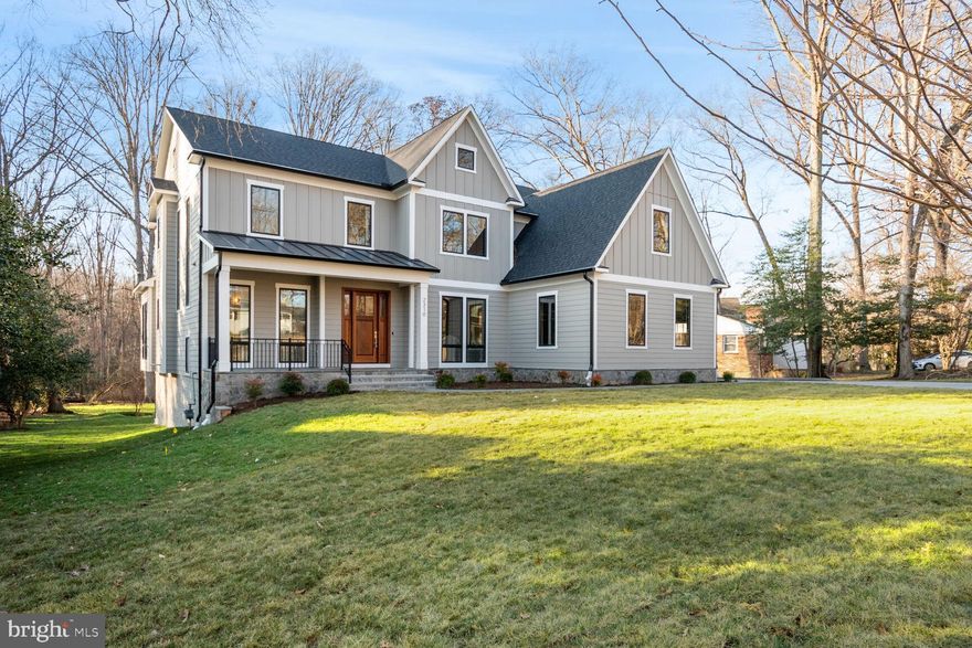 Currently under construction by Jefferson Homes.   Gorgeous custom floor plan includes large entertaining spaces, main level bedroom with private bath, covered porch and a three car garage. All of this on a gorgeous half acre lot in one of Vienna's favorite neighborhoods.  6 BR / 6.5 BA.  Over 7,000 square feet of finished living space.  Large family room with gas fireplace  opens to covered porch.  Stunning kitchen with large, sunny breakfast room.  Sprawling lower level includes rec room with gas fireplace, game room, media room, exercise room, bedroom and full bath.  The rec room features a wet bar with island seating, full size refrigerator, dishwasher and sink.  All bedrooms have en suite baths.  Solid mahogany front door, oversized Anderson 400 series windows, wide plank hardwood floors, Jenn Aire Professional Series appliance package,  dual zoned, high efficiency gas furnaces, premium garage doors.  Sparing no expense, our interior designer has chosen every tile, light fixture and faucet to create a seamless one of a kind masterpiece.  Sit on the covered porch and enjoy the views of your sprawling backyard!  Room for a future swimming pool.   Neighborhood park includes two tennis courts, full size basketball court, playground and walking trails.     Jefferson Homes has been building truly custom homes in Vienna for over 20 years. Enjoy the pride of ownership and confidence knowing that your new home was built by an experienced and respected custom builder. Flint Hill / Thoreau /Madison.  Photos of similar homes by Jefferson.