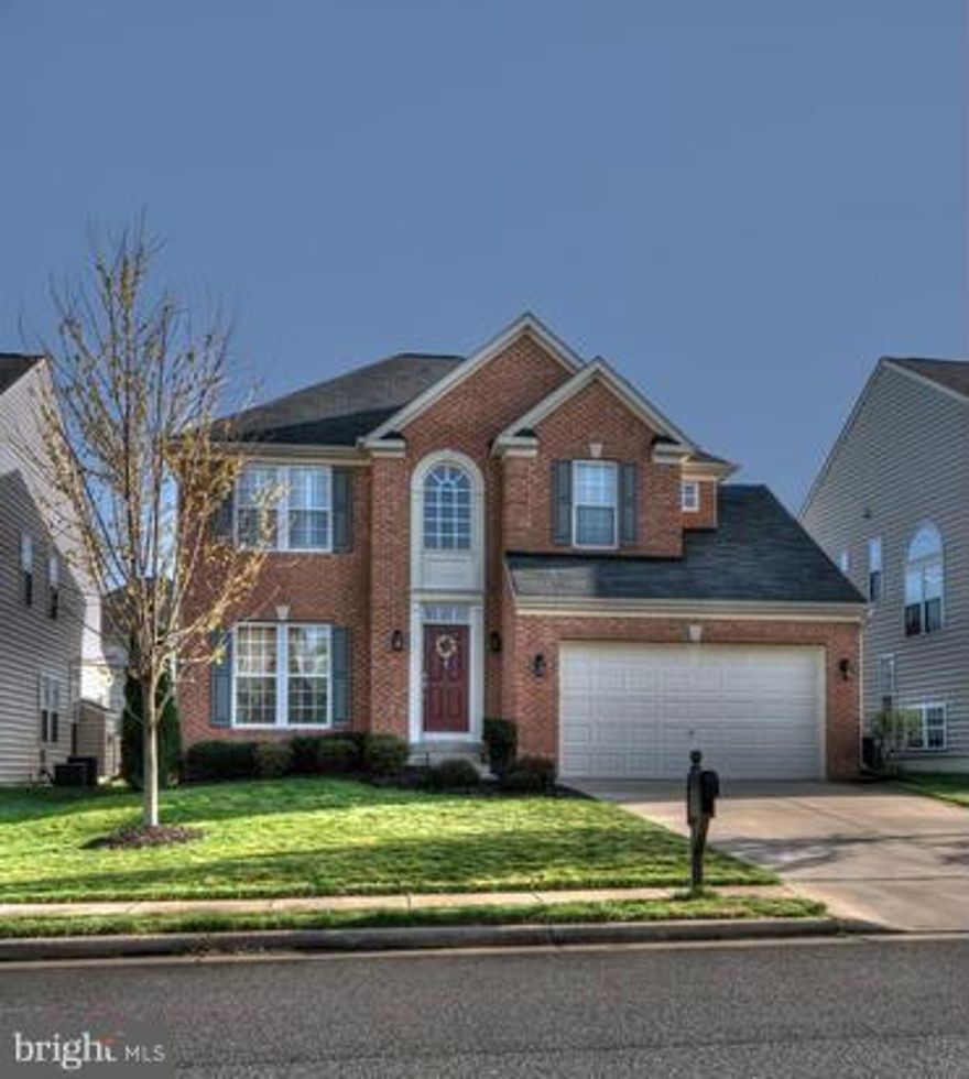 Beautiful Colonial with gorgeous hard wood floors throughout the main floor. Open floor plan with custom plantation shutters makes this a wonderful place for your morning coffee or just hanging out with the family. Fully finished basement with a full bath. The beauty continues to  rear yard with a spacious stamped patio and the beautiful landscaping.  Come home to your own piece of heaven.