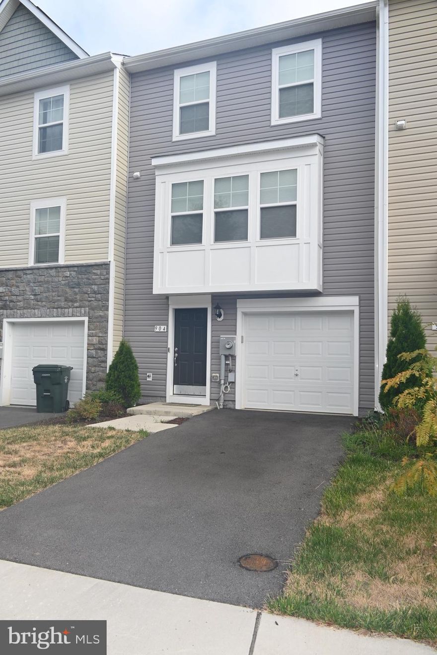 Welcome to 904 Mercer Drive, a beautiful and meticulously maintained 2-year-old property nestled in the charming city of Hagerstown, Maryland. This LIKE-NEW home offers three luxurious levels above ground and an array of modern amenities to suit today’s discerning homeowner.
Enjoy the convenience of a one-car attached garage, complemented by an extended driveway for additional off-street parking, making hosting guests a breeze. The partially fenced backyard provides a private outdoor sanctuary, accessible from both the lower and main levels, perfect for entertaining or enjoying peaceful moments.

The main level recreation room features wall-to-wall carpeting and ample closet space, along with an 8-foot extension throughout the home that significantly enhances the living space. This versatile room presents a perfect space for relaxation, recreation, or pursuing your favorite hobbies.
The kitchen level boasts wall-to-wall vinyl plank flooring, creating a seamless flow between the separate living, kitchen, and dining areas. A spacious breakfast room with a large island invites memorable family meals and casual dining experiences, while the well-appointed kitchen showcases elegant granite counters and stainless steel appliances.

The master suite stands as a tranquil retreat within the home on the upper level. The master bath offers a luxurious escape, featuring a tranquil soaking tub for ultimate relaxation and a separate shower for invigorating mornings. The double vanity and walk-in closets ensure ample storage and provide a functional space for your daily routine, while fostering a sense of serenity in the master suite.

The thoughtful design of 904 Mercer Drive continues to impress with the inclusion of an upper-level laundry room, affording residents the luxury of ultimate convenience. No more hauling laundry up and down stairs!

All the bedrooms in this home boast generous dimensions and are adorned with plush wall-to-wall carpeting, creating a cozy and inviting atmosphere for rest and rejuvenation. 

Don't miss this opportunity to visit and tour 904 Mercer Drive during our Open House on July 21st and July 28th 11-1PM.