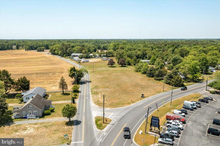 Commercial Site in Prime Location hits the Market! 2.36 acres on the corner of RT 54 and W. Line Rd in Selbyville DE.  This location is directly across from Yellowfins Restaurant and shopping center on heavily traveled Rt 54. The location is approximately 3-4 miles to the beaches of Ocean City MD and Fenwick Island. It has water and 8' sewer main that will supply a hotel, shopping center, office complex, medical center, professional center, etc. The lot is cleared, 8" hookups ran to property.  Buy it Now Before It's SOLD!!!  Owner Financing is available.  This is a one of a kind commercial listing in-between Rt 1 and Rt 113.