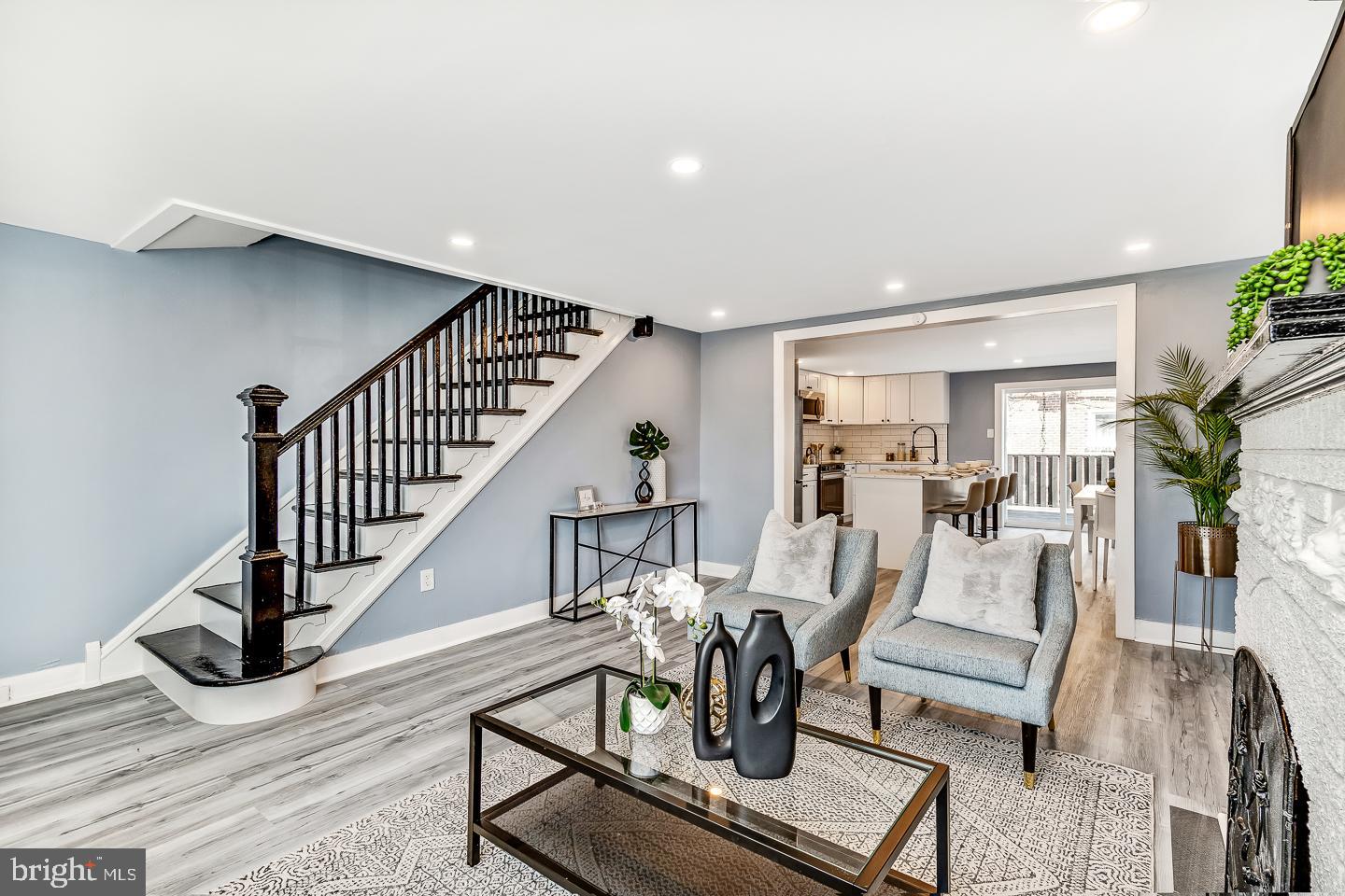 Welcome to 7731 Fayette St., a stunningly remodeled home crafted with care and attention to every detail. Step inside and be greeted by an inviting, open floor plan bathed in natural sunlight, offering an airy and spacious ambiance that's perfect for modern living. This 4-bedroom, 2-bathroom gem boasts a beautifully designed eat-in kitchen, complete with abundant cabinet and countertop space, a generous island, and brand-new stainless-steel appliances. It's a dream setting for cooking, dining, and creating cherished memories with family and friends. Step out from the kitchen onto your private deck, the ultimate space for entertaining guests or savoring tranquil moments of relaxation. This home has it all—style, comfort, and functionality—designed with you in mind.