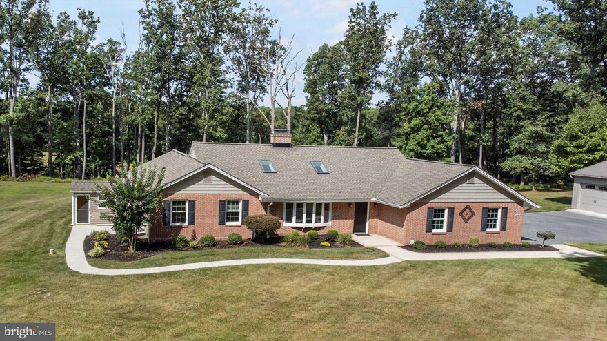 Welcome home to your own personal oasis set on a private 3.5 +/- acre lot with a 2200+ sq. ft rancher with almost 1,800 sq ft of finished living space in the basement, which includes an in-law suite with its own separate entrance, kitchen, and laundry hook up,
 
Step outside and discover an outdoor entertainer's dream with a heated, salt water, inground pool with an attached hot tub that was recently resurfaced along with new coping and waterline tile in 2017.  
 
If you are looking for a place for the toys or an ample workshop, the detached and climate-controlled, two-plus car garage with 100-amp electric service is sure to please. 
 
This Private Rancher has been meticulously maintained and provides an open floor plan, wide hallways, high ceilings, and a pellet stove. You will find three bedrooms on the main level with three full bathrooms.  The spacious primary bedroom has ample closet space and a walk-in closet that is currently used as a home office as well as an updated master bath.   All new windows, skylights, doors, and siding in 2016.  The roof and gutters were replaced in 2018.  Water heater in 2017. 
 
This property has it all.  Make your appointment today and make this your dream home.