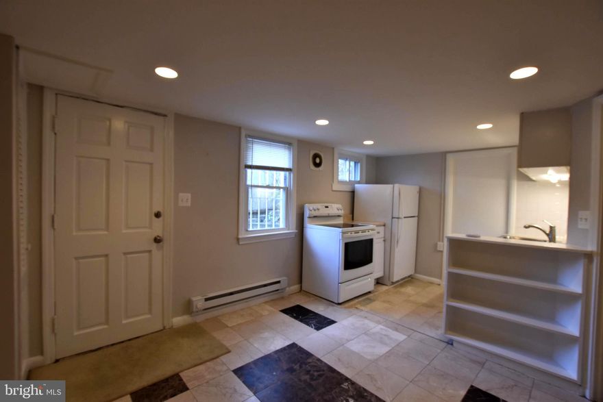 Welcome home to your English basement apartment in Takoma Park! Now this isn't your usual studio. Here you'll enjoy a separate dining area, den/office, laundry room with washer and dryer, sleeping area, bathroom and intimate outdoor space. All utilities (water, gas, electric) are included in the rent.