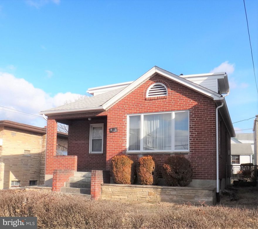 Brick Bungalow in South Cumberland waiting for a new owner! Cozy home with 2 bedrooms/1 full bathroom on the main level and 2 bedrooms/a half-bathroom on the upper level. Good size rear yard.