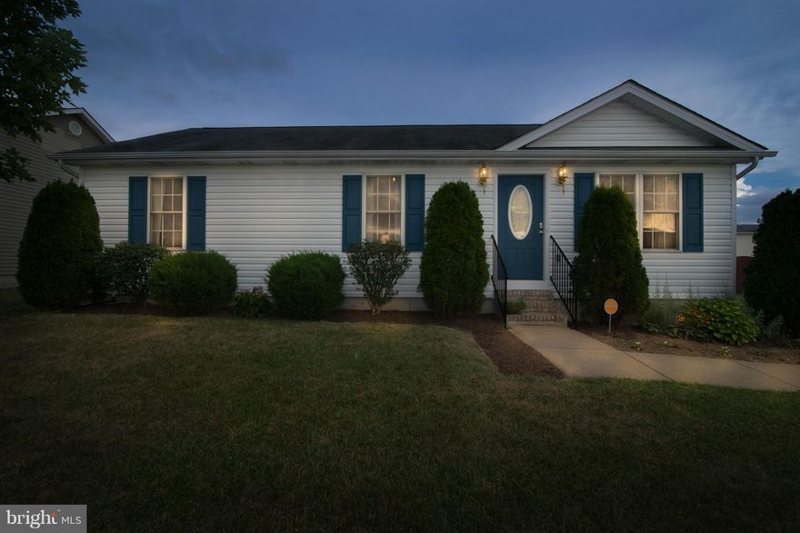 Don't miss your opportunity to see this immaculately maintained and updated home. Lovingly cared for and tastefully designed. Ample kitchen with upgraded cabinets, large mostly finished basement with family room, pellet stove and stone hearth, and additional office space. Hardwood and laminate flooring upstairs, rear partially fenced yard. Enjoy entertaining guests on the rear deck.