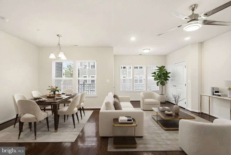 Welcome to the sought-after 55+ community of Ellicott Retreat! This beautifully maintained condominium offers a comfortable blend of style and ease. With 2 bedrooms and 2 baths, the home features gleaming hardwood floors, carpets, and a thoughtfully designed kitchen that balances function with elegance. The open layout is filled with natural light, creating a bright, welcoming atmosphere from the moment you step inside. The kitchen is well-appointed with beautiful cabinetry, granite countertops, and stainless steel appliances. A one-car garage adds everyday convenience, while the home’s location is just a short walk from the clubhouse invites you to enjoy the fitness center and a short walk to the Markets. Recently refreshed with new paint(2026) and blinds( 2026), the home feels crisp and truly move-in ready!