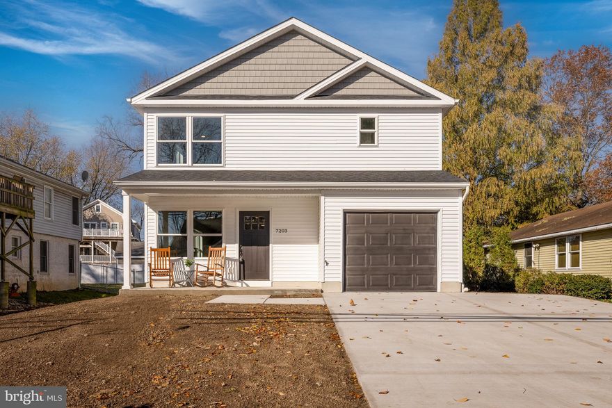 Absolutely gorgeous 4 bed 2.5 bath new construction in Edgely neighborhood of Bristol Twp!  Outside you will love your close proximity to the Delaware river with views from the master bedroom, good size backyard with a patio and plenty of parking in your 4 car driveway.  The home is located on a quiet street with very little traffic.  Inside you will love the 2150 sqft of open floor plan with beautiful modern finishes.  No expense was spared with the high end finishes, stainless steel appliances, stunning tiled backsplash, shiplap center island and oversized windows which flood the home with natural light.  The layout is great for entertaining friends and family.  Upstairs you will find your master suite with a partial view of the Delaware river, a beautiful master bath and oversized walk in closet!  You also have  upstairs laundry, 3 additional bedrooms and a full hall bath that is also a thing of beauty.  This home is complete and ready for your private showing now!  This home will also come with a flood certification certificate showing that TriState Engineering has surveyed the site and has deemed this home to not need flood insurance.  Schedule your showing today!