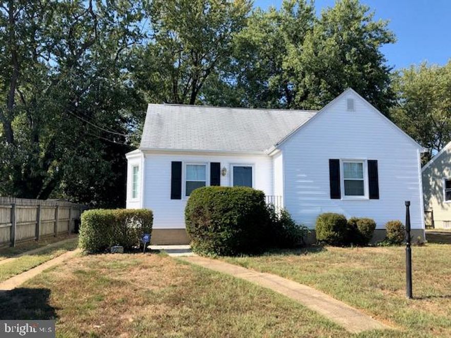 Adorable updated cottage in Admiral Heights. Hardwoods, 2 bedrooms on main level, updated kitchen, fully finished LL w/ full bath walkout to fully fenced backyard and driveway parking. Directly across from the Naval Stadium walking trail, and nearby West Annapolis shops and easy access to RT 50/97 for commuting. Move in Ready!  NO PETS!