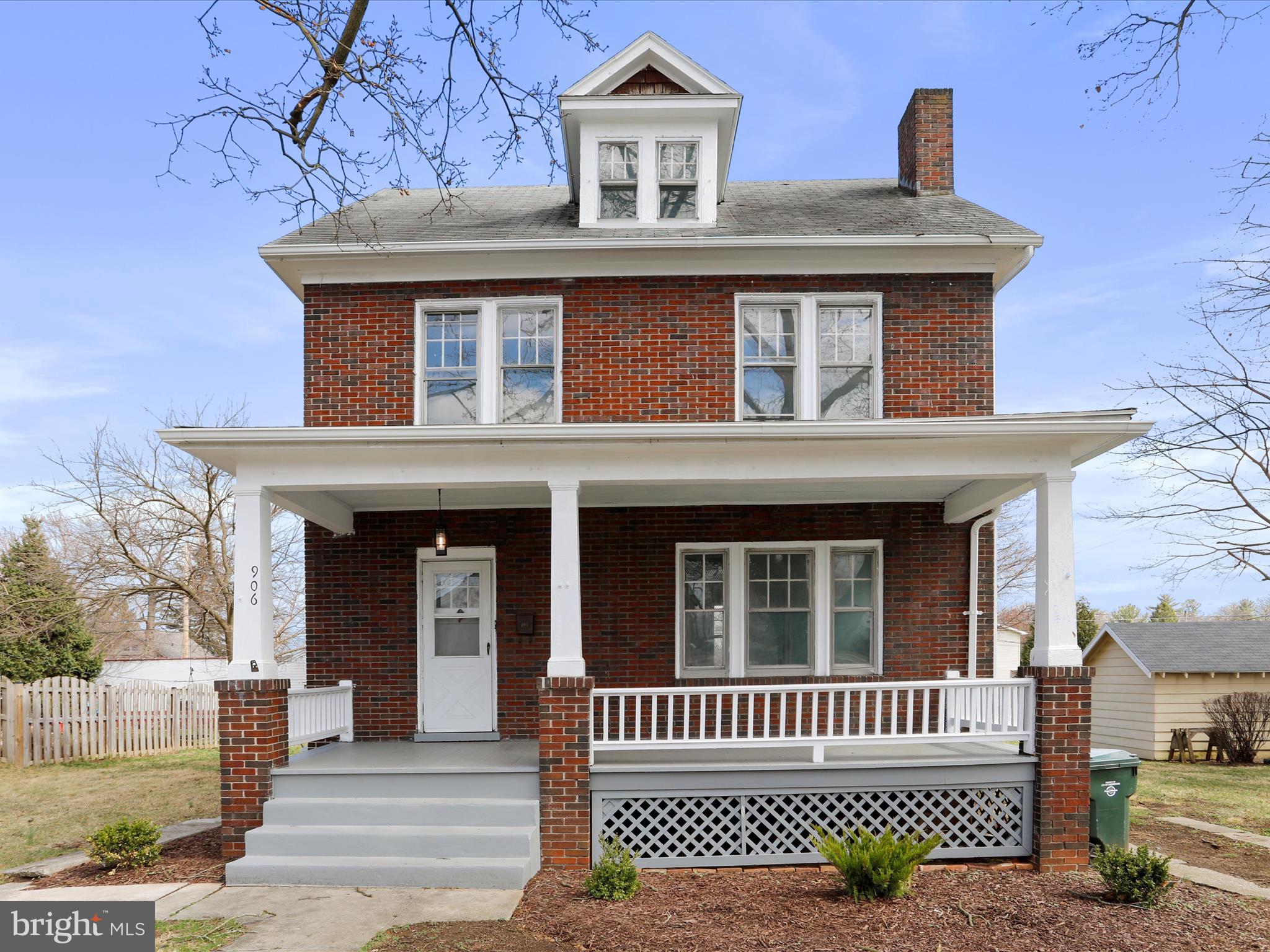 2 Story BRICK Colonial in North end location, This home has Charm featuring a covered front Porch and is just waiting for the perfect buyer to make it their own! 3 finished levels PLUS a lower level perfect for storage and laundry area with a walk out to outside. Easy to show and available now, call for a tour and details!!
