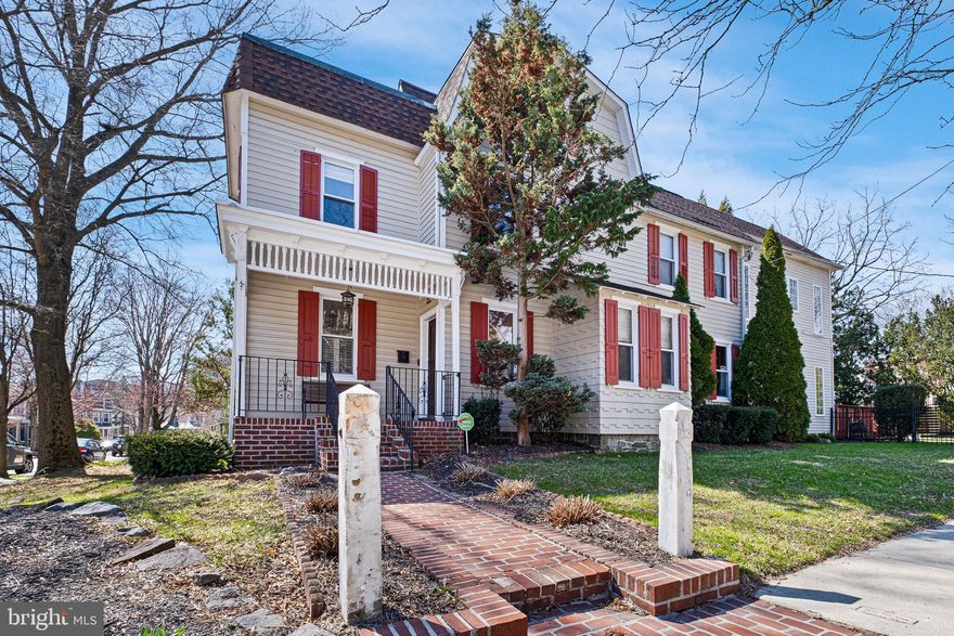 A classic Highlands gem with modern comfort woven throughout!

Built in 1926, this distinguished detached home showcases timeless architectural details—wide baseboards, chair rails, crown moldings, and rich hardwood floors. A thoughtfully designed two‑story addition enhances the original character while introducing spacious, contemporary living, including an expansive family room and a stunning primary suite.

Offering 3 bedrooms & 3 full baths, the home also features main‑level laundry and a traditional living and dining room. The updated kitchen blends old and new beautifully, with classic cabinetry, granite countertops, new stainless‑steel appliances, a center island with seating, and a generous walk-in pantry. An original built‑in wall cabinet remains—a charming nod to the home’s heritage.
Adjacent to the kitchen, the large family room delivers incredible comfort with its wood‑burning fireplace and easy access to the deck. A full bath with stall shower plus a combined laundry and mudroom area complete the first floor.

Upstairs, you'll find three bedrooms and two full baths, including a luxurious primary suite featuring a gas fireplace, a spacious walk‑in closet plus an additional custom closet system, a primary bath equipped with dual sinks, a whirlpool tub, and a separate tiled shower.

The finished third floor provides a versatile bonus room—perfect for a home office, studio, or retreat—along with access to a rooftop deck, ideal for unwinding at the end of the day.
Outside, the home sits on a large corner lot—a rare find in the city—with a fully fenced yard and a large deck for entertaining or relaxing outdoors.

Additional upgrades include:
Roof (2014) with transferable warranty
Rooftop deck (2021)
High‑efficiency tankless water heater/boiler providing radiant heat, forced air, and on‑demand hot water
Three mini‑splits added to the original section of the home

Unbeatable Highlands location! Enjoy walkable access to Rockford Park, the Delaware Art Museum, and neighborhood shops and restaurants, all while being just minutes from downtown Wilmington and I‑95.
The perfect combination of historic charm, thoughtful updates, and modern convenience.