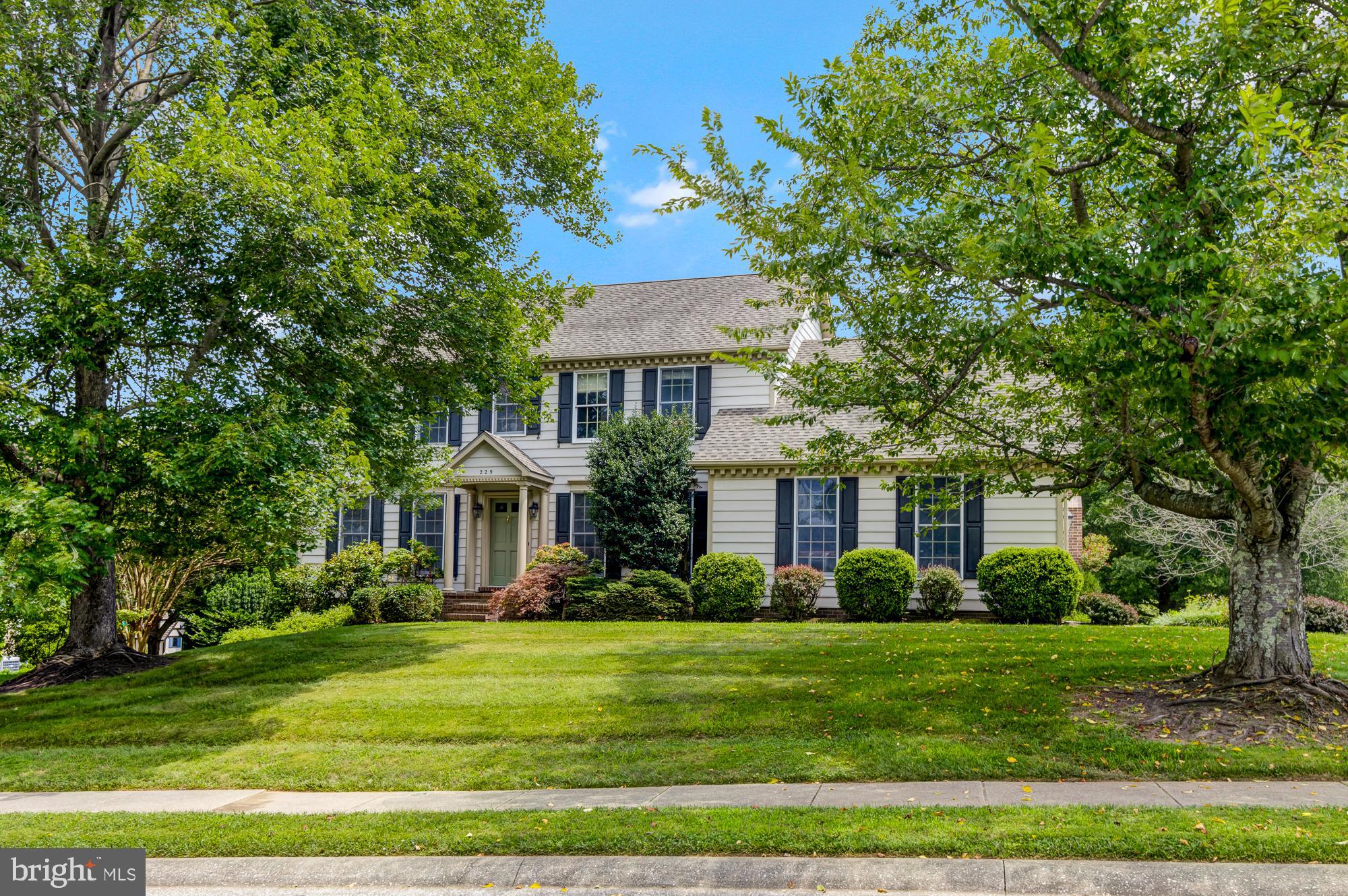 Welcome to this beautifully maintained 4-bedroom colonial nestled in the highly desirable Parsons Ridge community. Featuring 2 full and 2 half baths, this home offers the perfect blend of classic charm and modern updates across three spacious levels.
Step inside to find gleaming hardwood floors throughout the main level, including a private first-floor office—ideal for today’s remote work needs. The spacious living and dining rooms are enhanced by elegant crown molding and wainscoting, creating a warm and inviting atmosphere for gatherings and holidays.
The updated kitchen is a chef’s delight, showcasing granite countertops, stainless steel appliances, and a peninsula with seating that opens seamlessly to the large family room. This inviting space features custom built-ins, a cozy gas fireplace, and a patio door that leads to a deck overlooking one of the best lots in the neighborhood—flat, private, and perfect for outdoor entertaining or play.
Upstairs, the generous primary suite includes a walk-in closet and an en suite bath with a double vanity, sunken tub, and separate stand-up shower. Three additional well-sized bedrooms and a full hall bath complete the upper level.
The finished lower level provides even more living space with a large rec room, half bath, additional built-ins, and ample storage. A two-car garage rounds out this exceptional property.
Don’t miss the opportunity to own this stunning home in a peaceful and established neighborhood just minutes from shopping, dining, and commuter routes.
