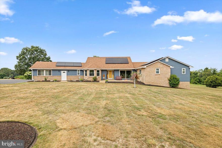 As you come down this paved driveway, to an immaculate 3,982 finished square foot home that is nestled on 10 acres of pristine land. You will be greeted with breathtaking mountain views, showcasing the vast beautiful land that ranges from west of Mount Jackson to Brocks Gap in Broadway. 

This home features a total of 5 bedrooms, 3 1/2 baths, multiple bonus rooms, an attached and detached garage (for a total of 4 garage bays) and tons of upgrades, plus no electric bill with the solar panels that were just installed 2 years ago!

Starting on the main level you will be met with an open floor plan. The kitchen features a breakfast table, large island and dining room which all opens to the spacious living room with a fireplace, with glass doors that not only allow you to see the stunning mountain views but also access to the covered trex porch. Off the kitchen you will find a walk-in pantry, main level laundry room, a powder room/half bath, the 4th bedroom which has been used as an office, and access to the 2-car attached garage. The primary suite has two closets, and an ensuite bathroom that was remolded in 2021 and now features a walk-in shower and separate soaker tub. The other 2 bedrooms on that end share a hallway full bathroom with a tile floors and tile walk-in shower. 

The basement boasts the 5th bedroom, 2 bonus rooms, third full bathroom with a shower/tub combo, and additional space with a secondary living room and kitchenette! Perfect for gatherings, or overnight guests to have their own space! The unfinished portion of the basement offers plenty of storage space and a built-in gun vault. 

There will not be much to do besides move in! There have been so many significant upgrades. The detached 2 car garage has a newer roof and 240 electrical service. In 2023; siding, gutters and new windows were installed. The roof is 6 years old, and 2 years ago the solar panels were installed (over $50,000 value), which brings the current owner’s electric bill down to nothing. The central air, propane furnace and tankless water heater were installed within the past few years as well. Schedule your private showing or visit the open house on August 3 from 1-3pm