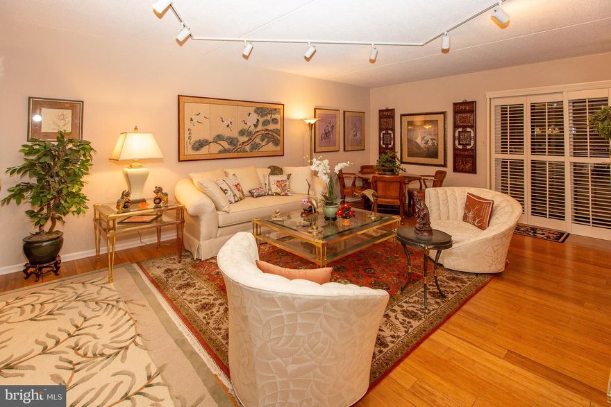 Welcome to Valley Towers West where one floor living is convenient and worry free! Enter thru the front door of this spacious condo and you will be wowed by all the upgrades through out that have been thoughtfully done!  This condo is truly move in ready! Just bring your personal possessions and start enjoying one floor living! The kitchen located to the right as you enter has newer appliances and is quite spacious for more then one cook at a time.  The white cabinetry with slide out drawers is abundant and the quartz countertops make this a dream kitchen!  Laminate flooring gives a warm feel and ease of cleaning.  The spacious dining room flows into the living room making this area ideal for entertaining!  One of the four replaced slider doors lead you right out to the spacious balcony that is 39 feet long!  You also have a spacious outside closet for your outside storage needs!  The seller is including the outside furniture if desired so you are ready to entertain outside or just sit and relax with your morning coffee or a glass of wine in the evening.  The 3rd bedroom has been transformed  into a family room that flows from the living room.  This room can easily be transformed back if a bedroom is needed or utilized as an office.  Closets are in abundance through out and the seller had most of them designed and installed by California Closets to utilize all your storage needs.  Down the hall you will find the second bedroom with slate flooring.  This room is cozy with neutral paint and features a spacious closet, your guests may never want to leave!  Across from the bedroom is the hall guest bath with upgraded countertop and fixtures.  In the hall is also the laundry area. The seller is including the washer and dryer in the sale.  You will also find storage in this closet for your laundry supplies.  Enter at the end of the hall and you be at your bedroom retreat!  The bamboo flooring continues into this area giving it a warm feeling.  Have a king size bed?  No worries this room can accommodate that and much more!  Walk thru the dressing area and you have not just one but two walk in closets!  Across the way thru the barn door is the renovated bathroom with beautiful neutral tile and finishes!  A relaxing retreat after a busy day!  The owner has also replaced the HVAC in 2017 and the hot water heater in 2019.  The owner also had custom plantation shutters installed on 3 of the 4 sliding doors.  So many nice upgrades you don't want to miss seeing this unit! As part of this community you have many amenities that you can enjoy.  Enjoy the summer days relaxing by the large outdoor pool.  Catch some rays on a lounge chair after taking a dip or grab a seat in the gazebo area for some shaded area.  Basketball, tennis, children's play area and pickle ball courts are located nearby for outside activities.  Enter thru the clubhouse and stay fit by using the recently updated gym or take a swim in the indoor pool!  Yes there are two pools on site!  The indoor pool is open year round and can be enjoyed while watching the snow fall outside!  The community room located in the clubhouse is available for residents to rent if you have a need to have a party!  The management at the clubhouse schedules activities through out the year for all the residents to enjoy.  The King of Prussia Mall, Top Golf, Wegmans, Valley Forge Casino plus many restaurants to name a few are minutes away.  Major roadways are nearby to get you quickly where you are needing to travel.  Valley Forge Park located nearby to explore the history where George Washington and his troops encamped.