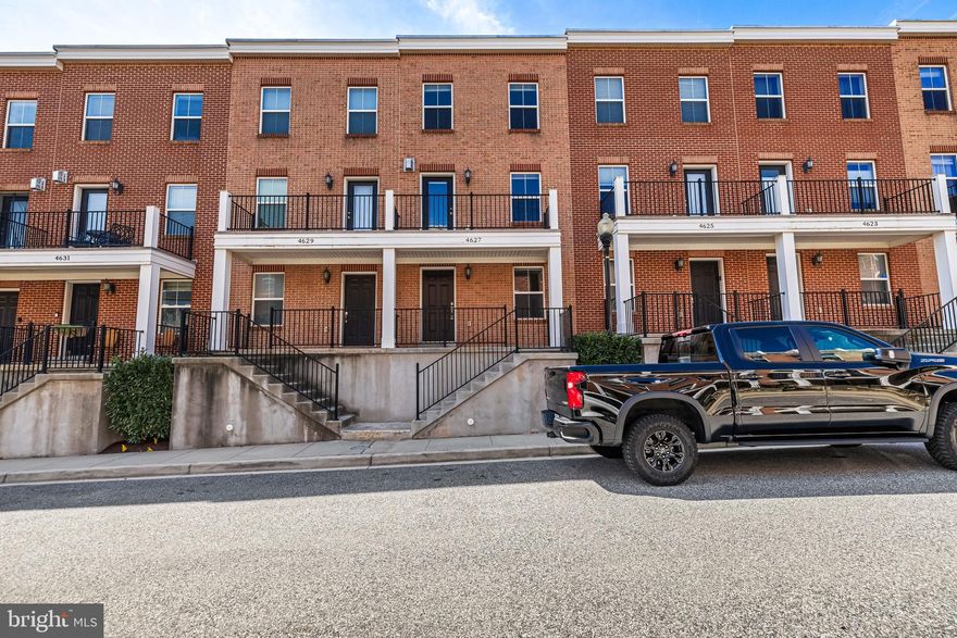 Freshly painted throughout. Upgrated kitchen with granite countertops, more counter space, cabinet space, hood that vents outside and double oven.  Family room is in front of home with gas fireplace and hardwood floors.  PR on main level. Dining room/breakfast room is off kitchen.  Upper level has two bedrooms and two full baths with laundry on this level too.  Upper level 3 has a generous size bedroom with full bath and sitting room with access to the roof deck.  2 car attached garage. Dont miss this move in ready home!!