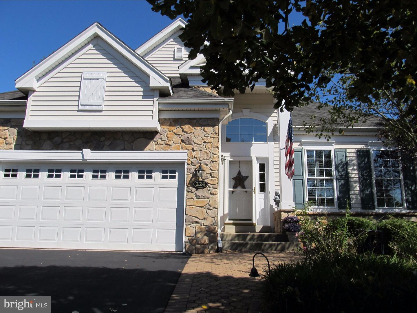 MOTIVATED SELLER Welcomes You To The Upscale And Much Sought After 55 Community Of Fox Run Preserve. This Home Which Is The Popular Purdue Traditional Is Situated On One Of the Best Premier Parcels Within The Community Adjoining Open Space And Backing Up To Wooded Area. The Pretty Entry Leads to A Large Formal Living Room And Adjacent Dining Room Which Is Perfect For Entertaining. The Fabulous Kitchen/Breakfast Room Opens Through Sliders To The Sweet Tranquil Rear Deck And Patio. The Great Room Is Perfectly Located And Has A Charming Well Placed Gas Fireplace That Can Be Enjoyed From The Kitchen As Well. The Large First Floor Master Bedroom Suite Has A Large, Large Walk-in Closet, Dressing Area And Beautiful Neutral Bath With Large Stall, Shower, Two Sinks And Soaking Tub. The Fabulous Staircase Leads to The Loft Overlooking The Great Room, The Quiet Second Bedroom Is On This Level And Is Perfect For Guests With Its Own Bath. The Loft Is Also The Ideal Place For An Office, A Getaway Or Any Artistic Endeavors. The Finished Part Of the Basement Is Spectacular With It's Wet Bar And Formal Gas Fireplace. It is the piece d'resistance And One Area That Will Truly Delight You. Fox Run Preserve Is Ideally Located In Solebury Township Close to New Hope, Lambertville and Doylestown. You will Love To Call This Residence "HOME".