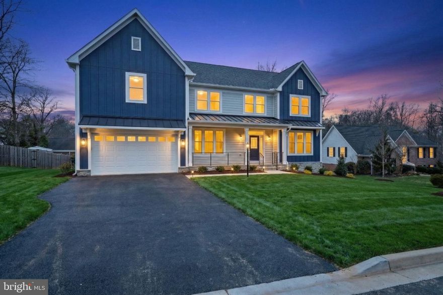 Welcome to the epitome of suburban tranquility at 3410 Burrows Avenue, a splendid new home in the charming City of Fairfax, Virginia. Positioned on a generous 9,983 square foot flat lot, this property offers an escape from the hustle and bustle without sacrificing convenience to the city's amenities.
This house is meticulously designed with a modern lifestyle in mind, featuring 5 bedrooms, 4.5 bathrooms, and a 2-car garage. The property promises no HOA fees, giving you the freedom to make this home truly your own.
From the fully covered front porch, step inside to discover a spacious and welcoming open floor plan that is bathed in natural light. The chef's dream kitchen boasts stainless steel appliances with gas cooking, a colossal center island, and is flanked by a comfortable Great Room and a strategically placed morning room with doors out to a perfectly designed covered porch. A linear gas fireplace with a stone surround creates a focal point in the Great Room, perfect for chilly evenings.
The upper-level impresses with expansive bedrooms, including a 4th bedroom with an en-suite bathroom, a convenient laundry room, and an opulent master suite that promises a serene retreat. The lower level offers a daylight-filled space with the expansive finished recreation room, bedroom, and full bathroom.  There is a large unfinished room that could be converted into another bedroom. Media room, craft room, or even a workshop.  Imagine your life in this hidden gem, where every detail caters to comfort and style. The exterior features durable cement siding and stone, while back-up propane heating ensures your home is a warm haven year-round.
3410 Burrows Avenue is more than a house; it's a chance to invest in a growing community. It's time to seize the opportunity to make this  CUSTOM NEW HOME yours.  
Only 3 miles to Vienna Orange Line Metro;  less than 1 mile to Rte 66; 2 miles to downtown Fairfax City with all the restaurants and shops; 3 miles to downtown Vienna; 2 miles to Oakton for grocery & pharmacy shopping.  Please excuse the exterior as it has not been finalized, but sod will be installed ASAP.  Open House to be scheduled very soon!