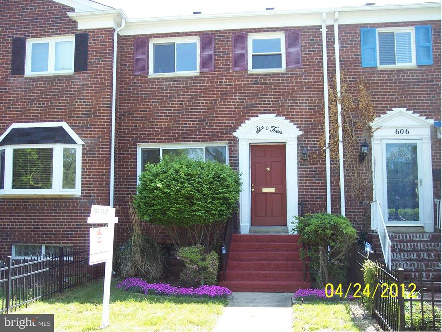 Located near Bus stop, Metro not far away, Street and on site parking, new windows installed 2yrs ago.