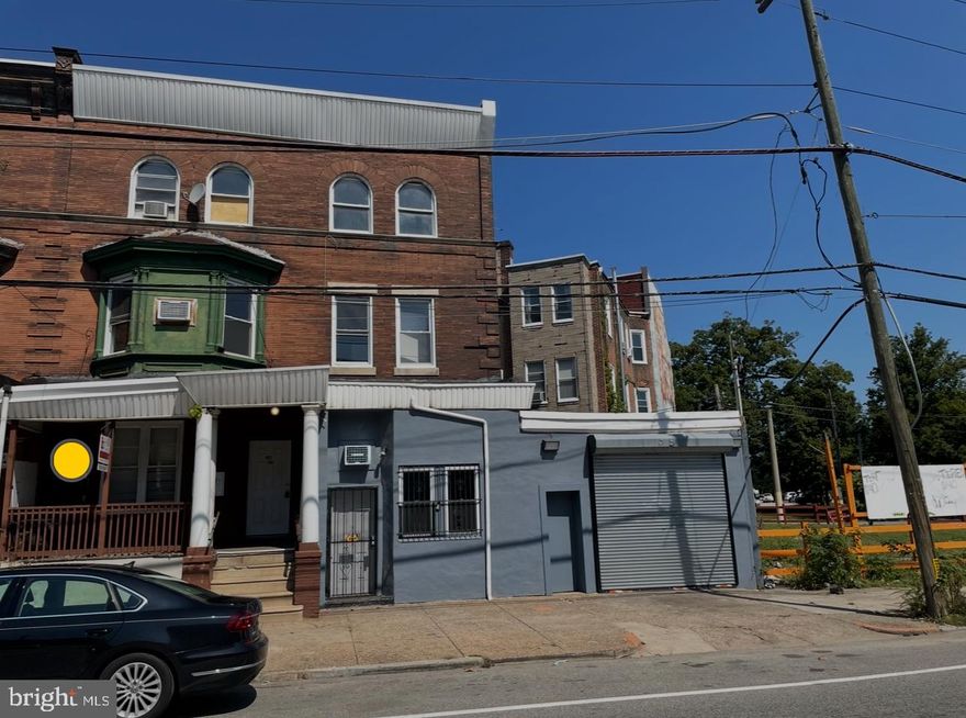 Outstanding investment opportunity in the heart of Philadelphia’s Parkside neighborhood! Zoned CMX-2, this mixed-use property at 4021 W. Girard Avenue offers incredible flexibility and growth potential. The building features five total units—currently set up as an office/garage plus four apartments. Three units are tenant-occupied and producing steady income, while two vacant apartments await full renovation, giving investors the chance to add significant value.
Utilities are separately metered, with the owner paying only water, sewer, and real estate taxes—ensuring low carrying costs and long-term profitability.
Perfectly positioned at the corner of 40th and Girard Avenue, directly across from Philadelphia’s School of the Future, this location benefits from strong redevelopment activity and excellent access to transportation. The property is just steps from Fairmount Park, the Philadelphia Zoo, and major commuter routes including I-76. Public transit options include the SEPTA Routes 15 and 40 trolleys and the nearby Centennial Village Regional Rail Station, placing Center City just minutes away.
This property is being sold strictly in as-is condition. The seller will make no repairs, and the property is priced accordingly. Cash or hard money financing only.
A terrific opportunity to acquire a mixed-use income property in one of Philadelphia’s most vibrant and promising corridors.