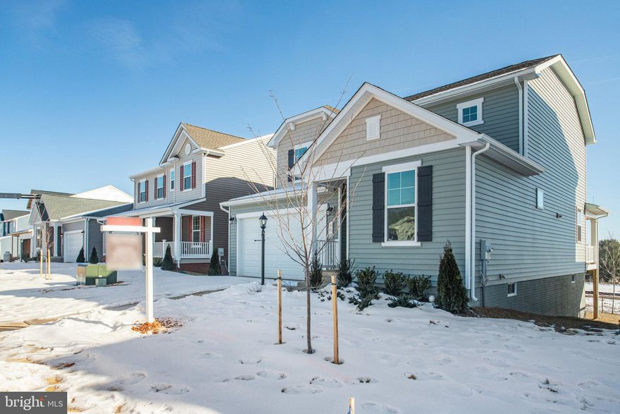 ASK ABOUT SPECIAL FINANCING! $0 down payment USDA financing eligible! This Lapis by Richmond American will be move-in ready in December!! Imagine your life in the two-story Citrine plan. Breakfast at the spacious kitchen island or in the adjacent dining room. Host a movie night in the inviting great room. At the end of the day, retreat upstairs to the owner’s suite, complete with a roomy walk-in closet and private bath. The second floor also boasts two additional bedrooms, a convenient laundry and another full bath. The study on the first floor has been converted into a accessible 1st floor bedroom with a shower. Curated finishes round out this home such as Blanco Maple quartz countertops, Aristokraft White cabinets, 7” Crestmont LVP floors on the main level, and sleek matte black light and plumbing fixtures. Welcome to Round Hill Meadows in Orange! Residents will appreciate the small-town charm as well as the conveniences of being close to routes 15, 522 and 3, award-winning wineries, Lake Anna State Park, Lake Orange and the Rapidan River nearby for fishing, swimming, kayaking and boating! Model is OPEN but visitors are encouraged to call ahead to be guaranteed a dedicated appointment.