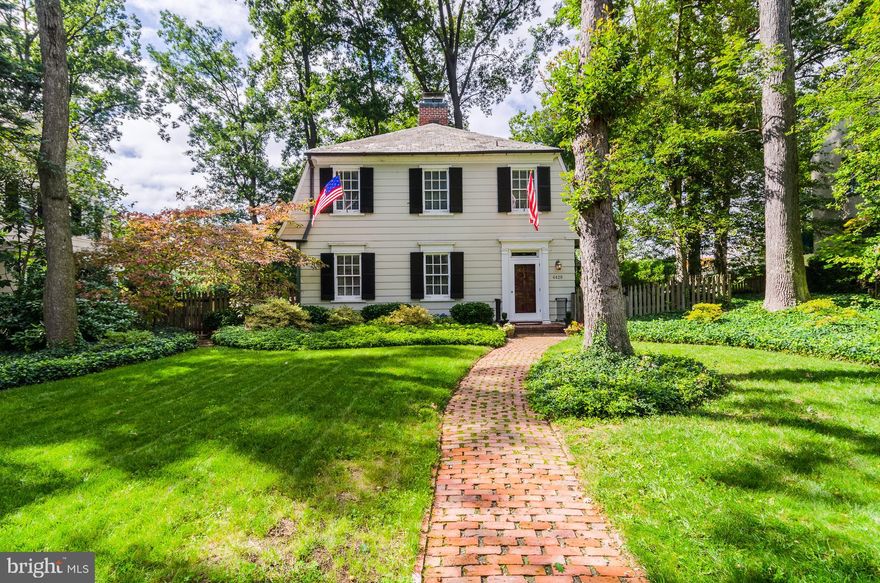 CLASSIC COLONIAL IN HISTORIC GUILFORD WITH TONS OF CHARACTER & CHARM! Gleaming hardwood floors throughout, inviting living room w/ fireplace, crown molding, & built-in bookcases, updated island kitchen w/ ss appliances & breakfast bar, oversized Master suite w/ full bath, dual independent AC system, beautifully landscaped large fenced yard w/ side patio w/ a fountain, well-maintained slate roof & detached 2 car garage. Located steps from Sherwood Gardens, JHU, & Loyola University!  Please visit the Guilford Association Website at guilfordassociation.org for more information on the Guilford community history, news and events, architectural covenants and more!