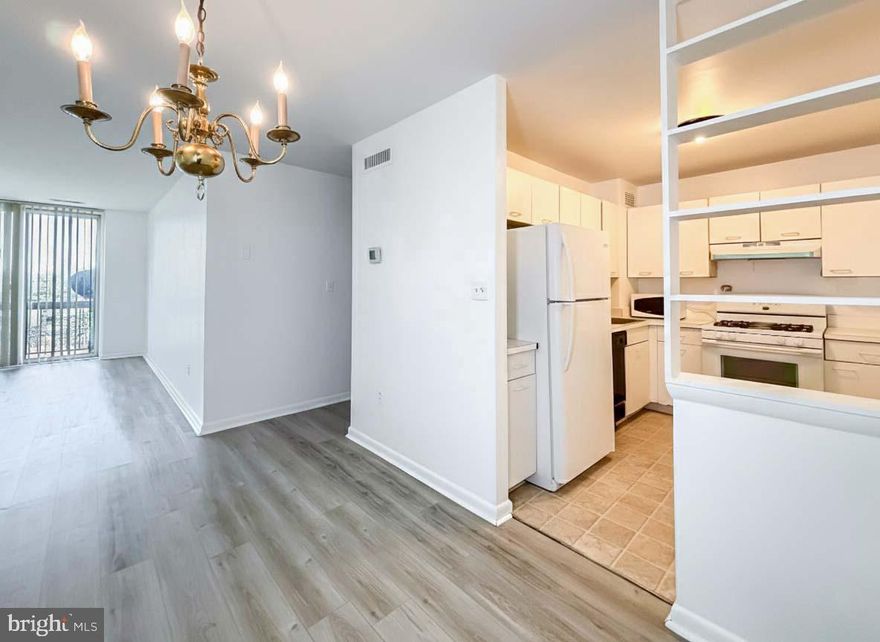 Beautifully maintained and cared for 2 bedroom, 2 full bathrooms in the heart of Pikesville and conveniently located to shopping, bus and metro. Building has laundry on each floor, modern appliances, central air, and balcony. Very spacious 1000+ sq/ft .
New floors are in, updated pictures coming.
 
Elevator upgrade being organized for the near future, not in service at this time.