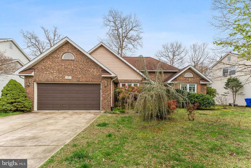 Well maintained front brick colonial home located in the Dorchester Community. This 3 bed, 2 full bath, 1 story home provides plenty of natural sunlight throughout the entire home. Primary bedroom features a private bathroom with dual vanity, soaking tub, stall shower and walk-in closet. Separate living room and dining room. Eat-in kitchen. Large backyard with deck for gatherings and entertainment. Two car garage with extended driveway for multiple vehicles. The Dorchester Community offers a community center, walking trails, outdoor pool, playground, and tennis courts. This home is conveniently located near schools, parks, shopping centers, restaurants, medical services and more!