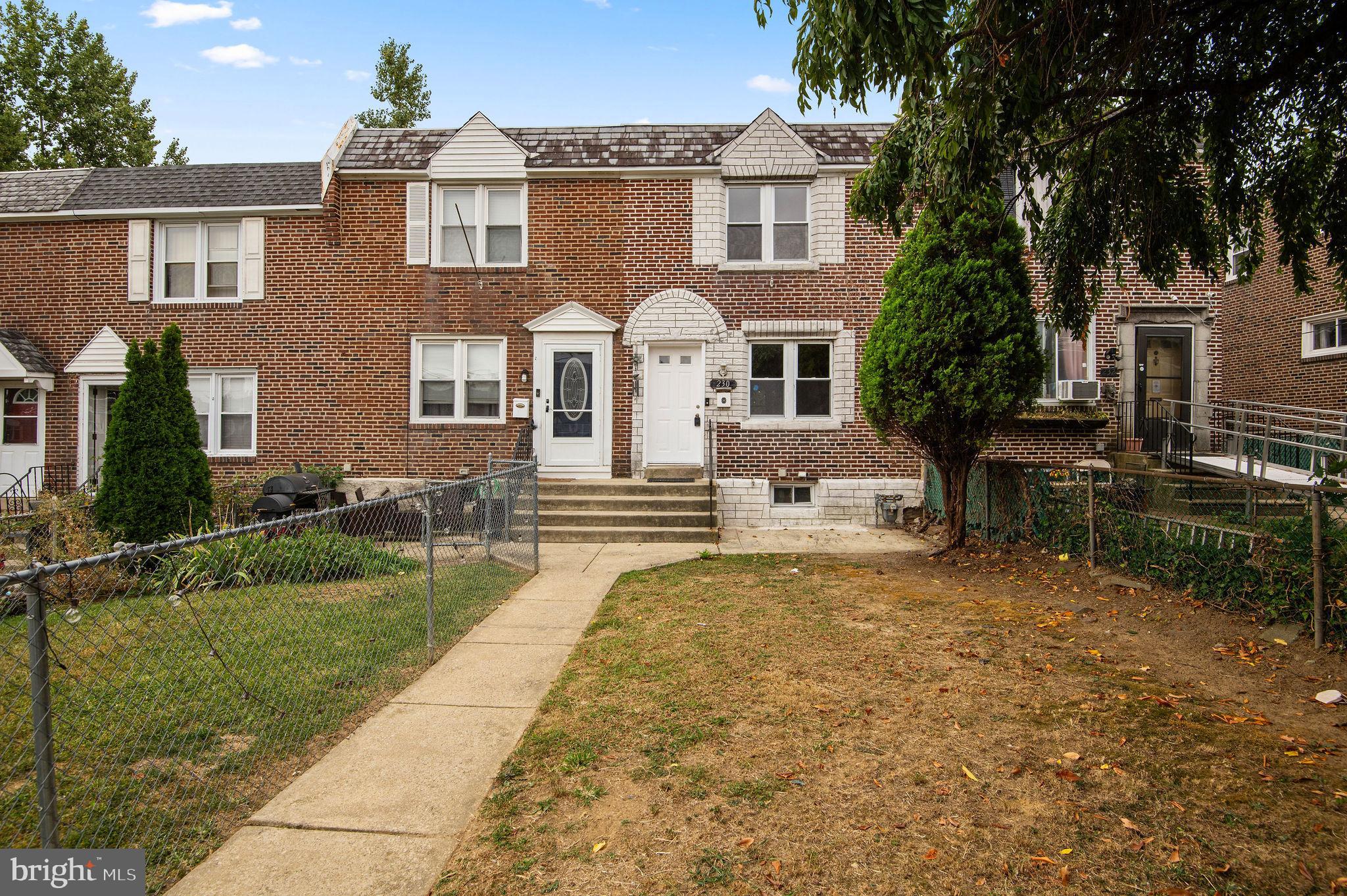Welcome to this fully renovated brick townhome with a front patio perfect for entertaining! Beautifully finished hardwood floors can be seen throughout and neutral paint brightens each room. The living room welcomes you to a cozy space and is adjacent to the formal dining room. The kitchen features a combination of white & gray cabinetry, hexagon shaped marble backsplash, granite countertops, stainless steel appliances, a dishwasher and a gas cooktop range. The second floor is home to a primary bedroom with a ceiling fan, 2 additional bedrooms, and a full bathroom with a tub shower and skylight. For extra living space and storage, the finished basement would make a great playroom, home gym or lounge area for movie nights. The basement also includes a designated laundry area. As an added bonus, this home has an attached, one car garage with an additional driveway parking spot out back. This is the perfect opportunity for any investors looking to add to their portfolio or an owner occupant.