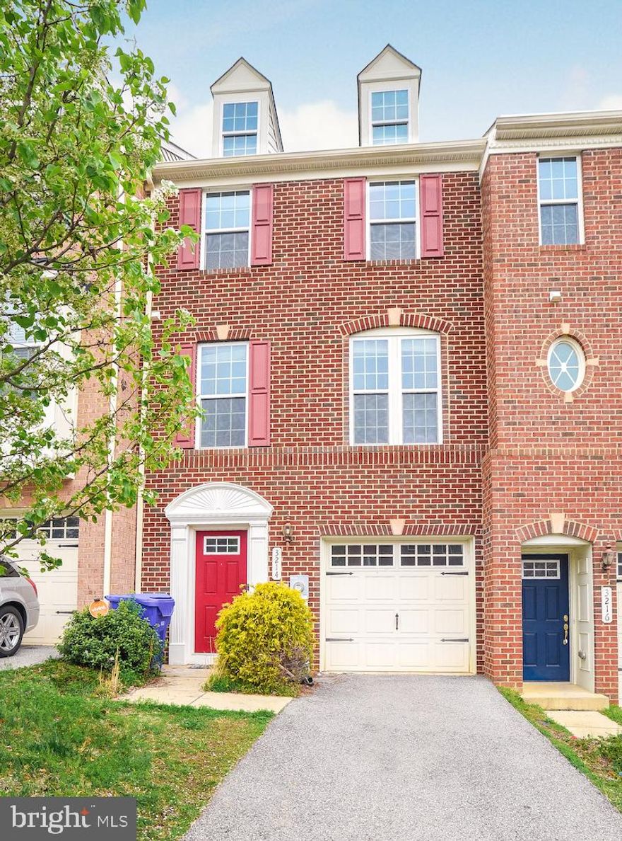 Charming 3 level brick Townhome is ready for you to move in! This 3 bedroom 2 1/2 bath offers an open floor plan w/ gleaming hardwood floors throughout second level...great for entertaining! Spacious kitchen w/ granite counter tops, gourmet eat in kitchen, and plenty of natural sunlight. Large master suite w/ walk in closet. Upper level laundry room and one car garage. Convenient location to shopping, dining, and more!!!!