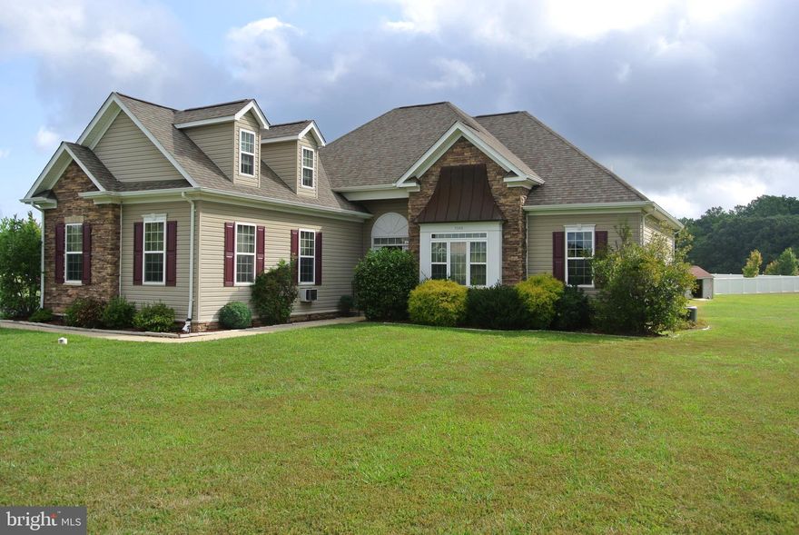 Welcome home!  Open floor plan rambler has updates throughout.  Possible 4th bedroom or office in the upstairs Bonus Room.  Huge back yard for the kids to play in.  Space for a pool in the future.  Finished Rec Room downstairs with space for a full bath.  Walkout basement stairs make for easy access.  Formal dining room and large kitchen with Stainless appliances.  The list goes on and on.  Great commuting location.  Eligible for 100% financing thru USDA Rural Development (If Qualified)