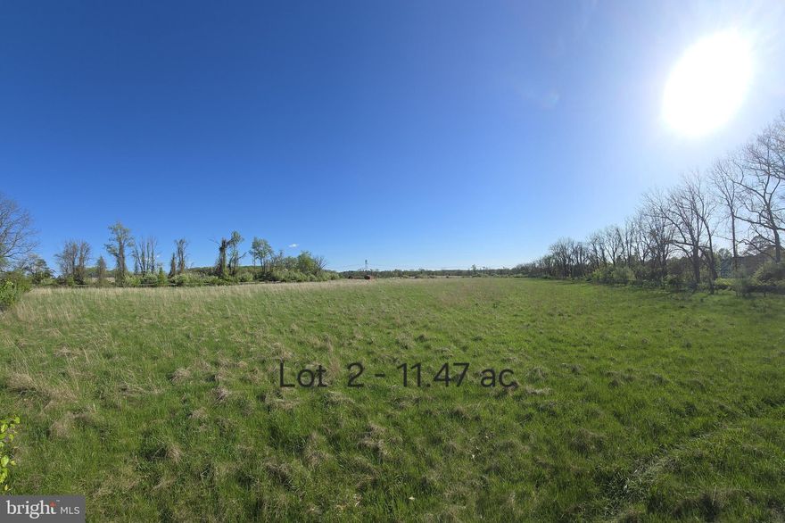 FULLY APPROVED SUBDIVISION WITH STANDARD INGROUND SEPTIC!  Amazing opportunity in Solebury township! Seller is offering 2 lots with panoramic views to build your dream homes. Lot # 1 has 10.49 acres offered at $950,000. and Lot #2 is 11.47 acres also offered at $950,000.  There will be a long driveway thru a wooded lot that opens to both lots with rolling pastures. These quintessential lots are located minutes from New Hope and Peddlers Village.  75 minutes from Philly and 90 minutes to NYC. Please do not enter property without appt. Call agent for info or private showing. See the attached plans. ON SEPT. 8, 2025 BOTH LOTS HAVE BEEN ASSIGNED A TAX PARCEL NUMBER LOT 1 IS 41-002-101-001 AND LOT 2 IS 41-002-101-002   BOTH LOTS HAVE SEPARATE ADDRESSES