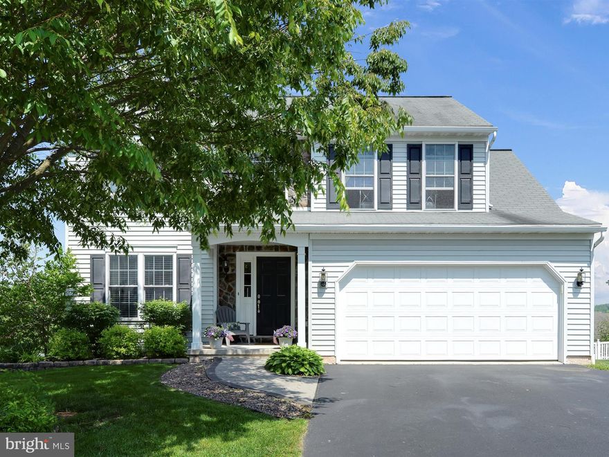Beautiful home in the Rose Hill Community!  Conveniently located just off of Rt. 272 between Lancaster and Reading and just minutes from the PA Turnpike and Rt. 222!  Featuring vaulted ceilings, hardwood flooring in the foyer, den/office with tray ceiling, gorgeous open floor plan and first floor laundry room!  Kitchen features tile flooring, eat in center island and gas range!  Stunning morning room/dining room boasts several large windows offering an abundance of natural light, as well as a vaulted ceiling, and tile flooring!  Sliding glass doors off of the morning room open up to the very large timber Tec deck, perfect for entertaining!  Living room also features a vaulted ceiling, as well as recessed lighting and built in Boston Acoustic Speaker system!  3 bedrooms including beautiful Master Bedroom Suite with built in speaker system, Large Walk-In closet, and full bath with a soaking tub, separate walk in shower and a double bowl vanity! The large unfinished daylight basement with sliding glass doors leading out to the oversized patio already has the plumbing roughed in for a powder room, a built in humidifier,  and is just waiting for your finishing touches!  Call today to schedule your private tour!