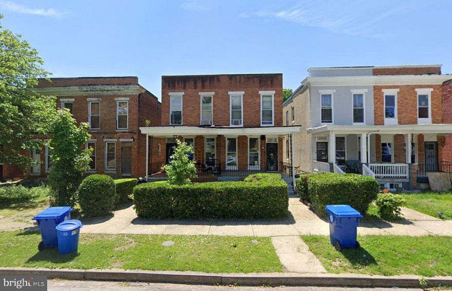 Welcome to this charming rowhome located at 21216 in the Garwyn Oaks district of Philadelphia, this vacant property presents an excellent opportunity for both investors and move-in buyers. Featuring three bedrooms and one bathroom, this home is ready for its new owners. Also, it's conveniently located near Hanlon Park and Gwynn Falls! Rental prices for renovated properties in the area range from $1300-$1500. Recent sales of renovated homes in the area: 3319 Mondawmin Avenue sold for $220,000. 3318 Gwynns Falls Parkway for $175,000. All offers will be presented, $5000 deposit, proof of funds, as-is, buyer accepts for U&O. Don't miss out on this fantastic opportunity to achieve your investment or homeownership goals. Book your showing today to take the first step toward realizing the potential this property offers.