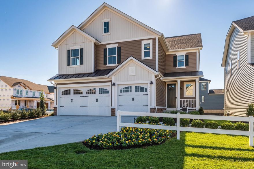 This is a to-be-built planned homesite and purchaser will have the ability to customize their interior finishes in our Home Gallery design center! All structural options are included in the price and cannot be changed. Features of this Yorktown home include: great Room with fireplace, spacious kitchen with 16'x12' sunroom that walks out to a covered deck, a fully finished basement with 5th Bedroom and full bath with walk out basement ground level. Enjoy the 2nd level loft, the owner's suite has an upgraded deluxe shower with walk in closet. A 3-car garage is also included. Clark's Rest boasts a range of resort-style amenities, including a clubhouse, pools, sports courts, playgrounds, walking trails and more. The neighborhood’s prime location also offers close proximity to the notable schools, unique shops, art galleries, dining and waterfront attractions of historic Leonardtown, as well as convenient commutes to Washington D.C., Alexandria, Waldorf and major employers such as Pax Naval Base. Sales centers are OPEN but visitors are encouraged to call ahead to be guaranteed a dedicated appointment. Virtual appointments are available as well. Photos are of similar model home. Contact builder for current incentives. Final price contingent on options & subject to change.