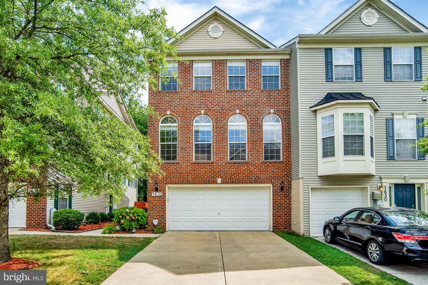 Multiple Offers- Please submit all offers by 6pm on 8/5/2020. Look no further, you've found your dream home at 1632 Benoli Court! This stunning end unit townhome gives you single family space in townhome living! You'll love the gourmet kitchen, large entertainment space, full brick exterior, and much more.  The home includes office space, 3 nicely sized bedrooms, 3.5 baths, custom his and her closets, entertainment space throughout, flat private back yard that backs to woods, and much more!  Cuddle up by the fireplace, relax and grill on the deck, or share a family meal in either the eat in gourmet kitchen or the dining room.  Newer hot water heater (2017) and AC unit (2016). Enjoy the community pools, clubhouse, fitness center, volleyball courts, tot lots, tennis courts, and more!!! Close to BWI, Fort Meade, MD-295, I-97, MD-301, and NSA. Don't miss out on this gem!