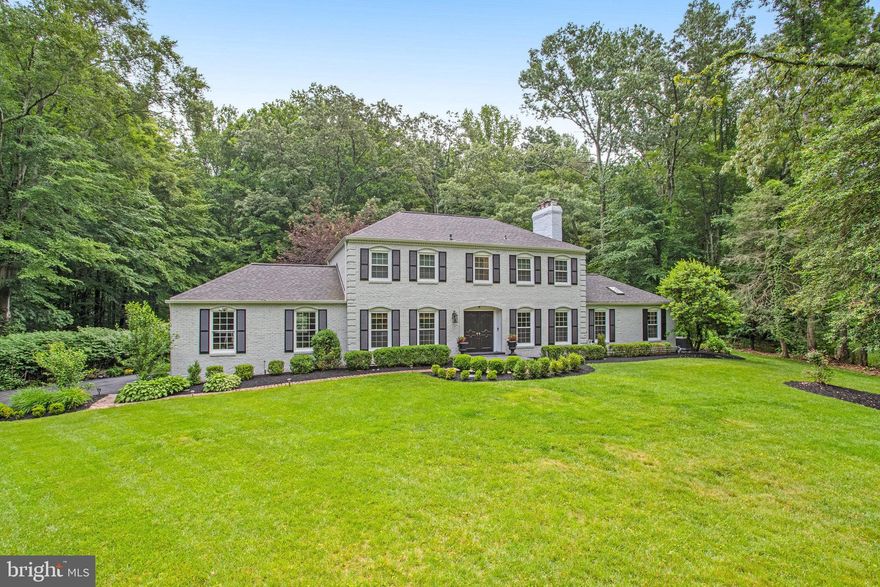 Perfectly placed in a private park-like setting, this beautifully updated and well-maintained colonial has everything you are looking for in the sought-after neighborhood of Riverside Manor. Featuring a serene backyard oasis complete with a pool, outdoor fireplace, covered porch and newly installed patios,  makes entertaining outdoors a breeze!  Interior highlights boast many updates including the kitchen with quartz counters and stainless-steel appliances, all bathrooms gleaming hardwood floors throughout the main and upper levels.  The walk-out lower level is fully finished with ample space for a club lounge or billiard/game area, with a lovely guest bedroom and full bath.  Welcome Home!! Open Saturday June 3rd 2-4 pm,