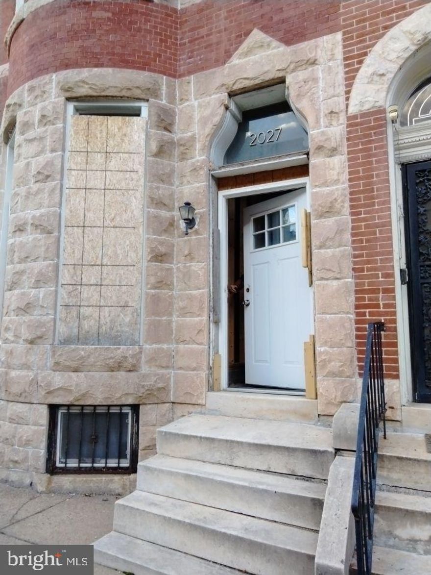 Investor's Special! Sold as-is. Explore the potential of this property at 2027 McCulloh St., located in a historic Baltimore neighborhood. Conveniently close to major highways, restaurants, and shops. A unique opportunity for savvy investors. Act now to capitalize on this promising venture!