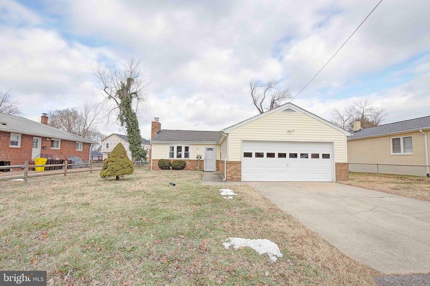 Two bedroom, two full bathroom simple living rancher in water privledged community with pier and boat ramp on Stoney Creek. Less than one block from water access. Community park. Conveniently located near dining and shopping with easy access to all major routes. Oversized kitchen with dining room table area. Inviting living room with fireplace. Master bedroom has a master bath. There is also a two car attached garage. Sunroom with lots of natural light, opens up to partially fenced yard with two sheds. One shed is fully finished and improved, previously used as a man-cave. Call today to schedule a showing.