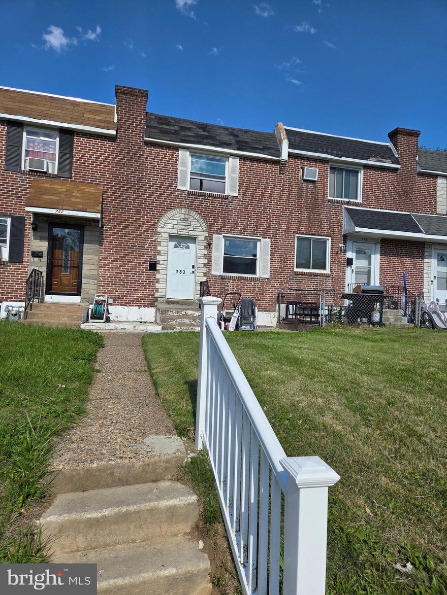 Investor Alert!! Great 3 bedroom, 1.5 bath, with large front yard, rear off street parking, rear yard with shed.  Interior features original hardwoods, open kitchen layout,  extra large bathroom on 2nd floor, newer heater and hot water tank and partially finished basement.  Being sold in as-is condition.