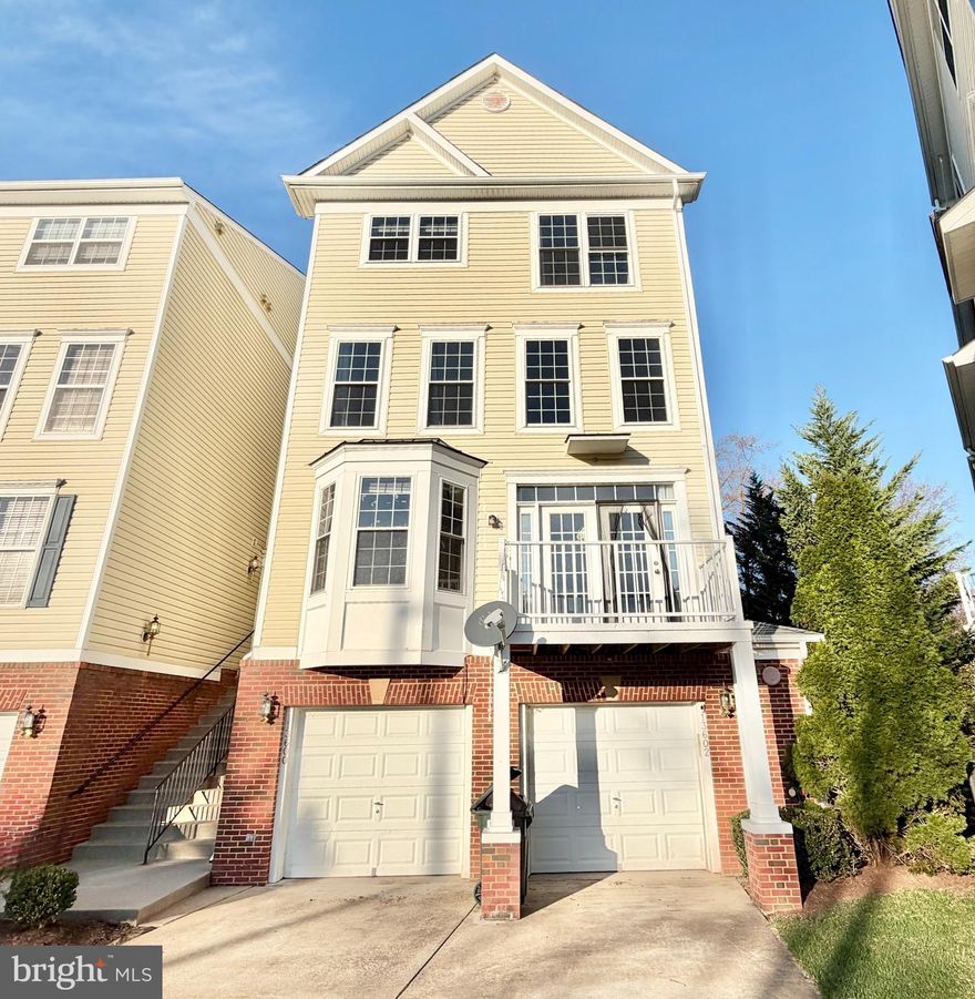 Price reduced and ready for you to make an offer! Welcome to your new place to call home! Rarely available end unit in the sought after Coppermine Crossing Community. Beautiful Townhouse Style Condo with 3 finished living spaces! Freshly painted!  Low condo fee! Unique floor plan with 3 bedrooms, 2.5 bathrooms, garage, and a driveway! Stunning gourmet kitchen with and open living and dining room. Two large bedrooms on the upper level and a huge primary bedroom with ensuite bathroom and walk-in closet. Relax outside on your balcony off of the kitchen. Plenty of parking spaces available and the unit comes with one overnight visitor pass. This unit in particular has enough space in the driveway for two cars and another space in the garage!  Condo fee includes access to two playgrounds, basketball court, gazebo, walking trail, and doggy bag stations throughout the community. Steps to the park, walking/bike trail (end of Davinci Ln) and metro bus, minutes of walk to shops and restaurants! Close to the Herndon Metro, Dulles International Airport, quick access to Reston and Tysons! Check out the virtual tour! Some photos have been virtually staged.