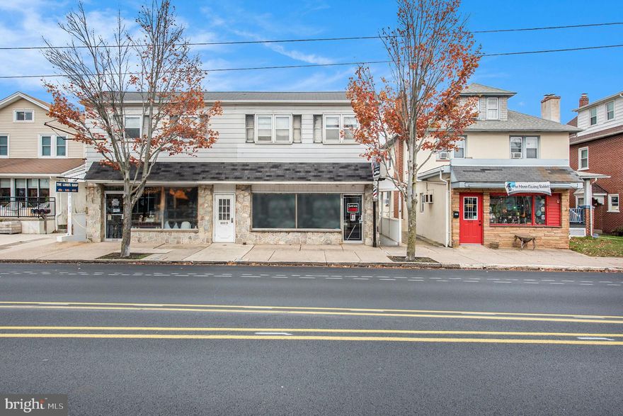 Prime value add investment opportunity.  A 7-unit mixed-use portfolio in the heart of Lansdale Borough. Two adjoining parcels (11-00-09667-006 and 11-00-09668-005) are offered together as a package and are not available separately. The site provides exceptional off-street parking with 20 spaces.  Kindly do not visit the property without an appointment.

The property includes 3 street level commercial retail spaces and 4 residential apartments, offering current income with meaningful upside in NOI. Storefronts have strong visibility on the main corridor and sit across from national brands including: Starbucks, Domino’s, Walgreens, and Pizza Hut. Current commercial tenants include: Modern Male Barber, The Lord’s Shop, and The Moon Gazing Rabbit. The four vintage residential units consist of two 1BR 1BA apartments above The Lord’s Shop (835 W Main), one 2BR 1.5BA apartment above the barber shop (833 W Main), and one 4BR 1BA twin style home (built in 1928) connected to The Moon Gazing Rabbit (831 W Main). 833-835 W Main was built in 1962.  One 1BR is currently vacant. Most leases are under 1 year, giving a buyer flexibility to execute their desired business plan.

Pro forma effective gross income projected at $133k+/- and NOI of $82k+/- for an 8+% pro forma cap rate.  See Offering Memorandum for details.  Revenue upside includes closing the loss-to-lease gap and growing other income: pet fees, utility reimbursement and renting out the 1-car garage.  Expense savings may be available through a possible conversion to natural gas and running heat through the existing ductwork in the two larger retail suites already fitted with ductwork for central A/C. Buyer to independently confirm feasibility and code compliance. With below market rents and stable tenancy, the property offers both secure income and significant value-add potential.

The buildings total 8,198+/- square feet (per public records) on a combined 0.28+/- acre lot with a paved rear lot providing 20 parking spaces plus additional on street parking. Main Street frontage of approximately 74 feet offers visibility to 15,000+/- vehicles per day. The location sits within a diverse cluster of retail and services and the property is walkable to the Lansdale SEPTA Regional Rail station with service to Center City Philadelphia.

Positioned in Lansdale’s Downtown Business District and within the Downtown Business Overlay District, buyers are welcome to investigate development opportunities with the municipality.  Major nearby employers include: Merck, Clemens Food Group, and Jefferson Abington Lansdale Hospital. Convenient access to the NE Extension of the PA Turnpike, Routes 309 and 202.

A rare opportunity to acquire a well located, income producing mixed-use asset with clear upside in one of Montgomery County’s most active growth corridors.