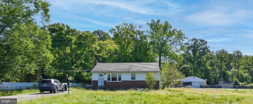 List Price is Opening Bid.  Online Auction Only! Bidding begins Saturday, May 30th, and ends Thursday, June 4, 2026 at 12:00 PM. This single-family detached rancher offers comfortable one-level living with additional space in the partially finished walk-out basement. Situated on approximately 0.889 acres per SDAT, the property offers expansive outdoor space with large front and rear yards. The home is in need of updating and some renovation, presenting an excellent opportunity for an owner-occupant to customize the home or for an investor seeking a potential flip opportunity. Conveniently located in the southern portion of Prince George’s County, the property provides easy access to major commuter routes including MD-5 (Branch Avenue) and US-301.

Main Level Features
• Living room 
• Galley kitchen with tile flooring and direct access to the rear deck and fenced backyard
• Three bedrooms with wood type flooring
• One full bathroom

Lower Level
• Full Unfinished Basement with access to rear yard.
• Potential for Bonus room(s) 
• Designated Laundry & Storage areas
• Forced hot air heating system (Oil Heat)
• Electric water heater
• 100-amp electrical service
• sump pumps
• A/C fan and electric meter installed

Exterior Features
• Large fenced front and rear yards
• Private driveway allows for parking
• Rear deck and storage shed

Location Highlights
Convenient Brandywine location near shopping, dining, and commuter routes. Outdoor recreation nearby includes Cedarville State Forest, Cosca Regional Park, Piscataway Park, and Rosaryville State Park offering hiking, biking, playgrounds, picnic areas, and scenic trails. Nearby wineries include Robin Hill Farm & Vineyards, Romano Vineyard and Winery, and Janemark Winery & Vineyard.