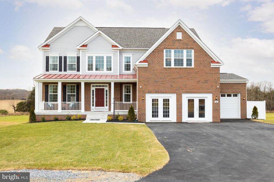 THE WAIT IS FINALLY OVER! THE STONE MILL ESTATES MODEL HOME IS NOW AVAILABLE! This Large Spacious home with a 12 ft kitchen island / 9' basement ceilings and 3 Car garage sitting on just over 2 acres is available TODAY!!  Stone Mill is a highly desired, New Construction Community of 25 Total Homesites. Homesites consist of 25 total lots ranging in size from 1.9 acres to 5 acres. Most homesites average 2.2 acres - 2.6 acres. Individual Well Individual Septic. Community is situated less than 3 miles from Shepherdstown Downtown. Are you looking for a New home with 2+ acres of land but not wanting the "custom home" price tag or not wanting to deal with the headache of a construction loan. Stone Mill Estates has everything you have been wanting. Land tree-lined community ideally situated close to Shepherdstown.