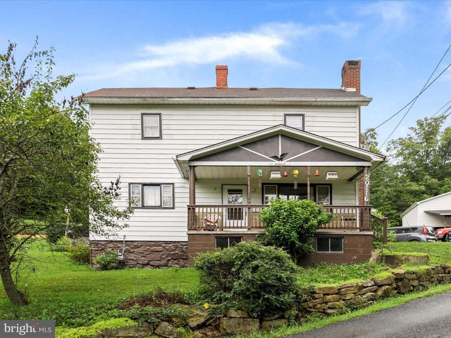 Nestled in scenic Midland, 20116 Quinn Street is full of potential and ready to capture your imagination. On the main level, you’ll love the cozy eat-in kitchen, spacious laundry room, dedicated office, and convenient full bath. The inviting living room—complete with a fireplace—opens to a welcoming front porch with peaceful views, while the versatile dining room is ready to adapt to your needs.

Upstairs, you’ll find four generously sized bedrooms with great closet space and two full bathrooms, including a private en suite in the primary bedroom. One of the bedrooms even opens to a porch with stairs leading to the ground level—perfect for flexible living.

Step outside and prepare to be wowed! Two detached garages (one 2-car and one 1-car—both with incredible storage), two sheds, a picnic pavilion, and ample parking make this property a true standout. With its beautiful scenery, practical features, and a price that won’t break the budget, this home is ready for your personal touch.

Call today to schedule your showing—this charming home with room to grow won’t last!