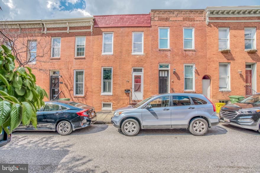 Perfect rowhome in the heart of Federal Hill! Upgraded rowhome with tons of character, lots of light & a block from Cross Street Market! This home features 2 bedrooms, wood floors, an open floorplan, charming kitchen, fenced in rear patio, rear 2nd floor deck, skylight, NEW Central AC, thermal windows. Parking available in the BOA lot for an additional fee of $75 per month for weekend and evening parking. Make this your new DREAM HOME NOW and start living the CITY LIFE!