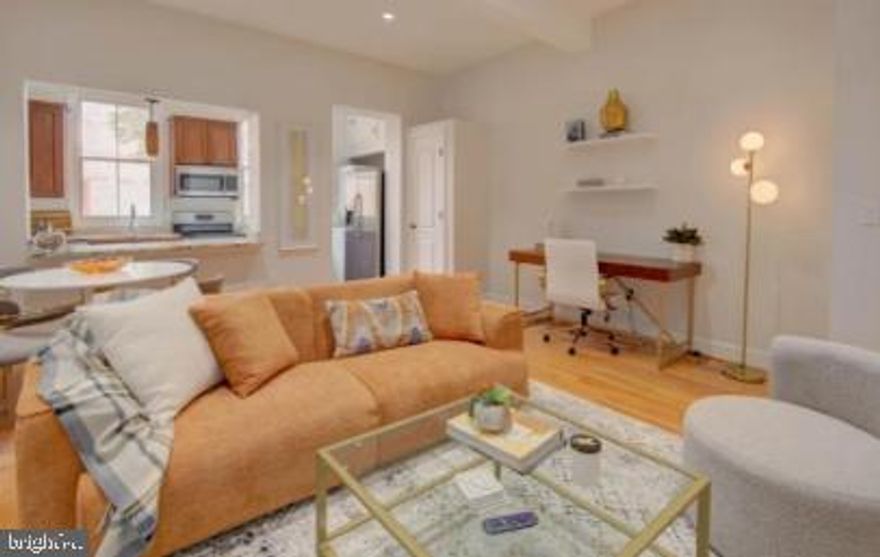 Modern 1-Bedroom in Eckington – Steps from Metro, Dining & More!

Welcome to 208 T St NE Unit 4, a beautifully updated 1-bedroom, 1-bath apartment located in the heart of Eckington, one of Washington D.C.'s most vibrant and fast-growing neighborhoods. This modern unit combines comfort and convenience with stylish finishes and thoughtful amenities throughout.

Inside, you'll find hardwood floors, stainless steel appliances, quartz countertops, and updated cabinetry. The unit also features central A/C and heating, an in-unit washer and dryer, a dishwasher, and sleek bathroom finishes. The space is designed for easy living with ample natural light and generous storage. Plus, it's pet-friendly, so your four-legged friend is welcome too.

Commuting is a breeze with the Rhode Island Ave-Brentwood Metro Station (Red Line) just a short walk away. You'll also enjoy easy access to major bus lines, bike lanes, and nearby highways for getting around the city.

Step outside and you're surrounded by some of D.C.'s most popular dining, shopping, and entertainment options. Local favorites like The Pub & The People, Red Hen, Big Bear Café, and Boundary Stone are all nearby. You're also just minutes from Union Market, NoMa, and Shaw, offering even more restaurants, retail, and nightlife. Parks, biking trails, and neighborhood charm complete the experience, making this a perfect home for anyone seeking a mix of convenience and community.

Don't miss this opportunity to live in a stylish, well-located apartment with everything you need just outside your door. Schedule a tour today and make 208 T St NE your next home!