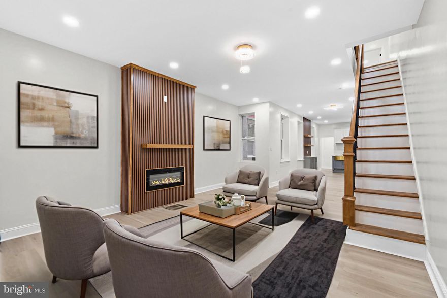 Stunning Fully Renovated Home in Yorktown!
This beautifully upgraded 3-bedroom, 2.5-bath home offers modern living in one of Philly’s most up-and-coming neighborhoods—just minutes from Fishtown and Center City! Enjoy a spacious master suite with a private bath, a brand-new kitchen complete with a custom coffee station, and a cozy new fireplace in the living room. The home features a designated laundry area, a partially finished basement for added versatility, and a fenced backyard—perfect for entertaining or relaxing in privacy. Don’t miss this opportunity to own a turnkey home in a growing community with easy access to shopping, dining, and transit!