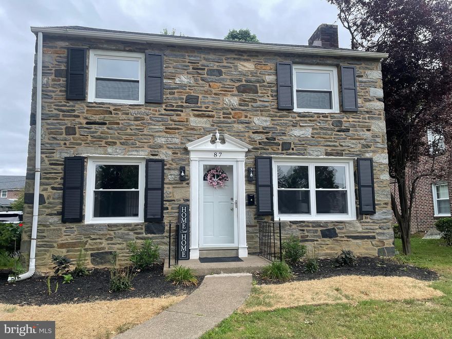 “Welcome Home” to this completely updated Colonial in a very desirable neighborhood in Springfield . Enter in to this lovely home with the original hardwoods that have been refinished . The large sunny living room with a fireplace that has a modern facelift . There is an additional family room off of the living room with recessed lighting, LVP flooring and a double wide coat closet and French doors that lead out to the driveway . The  dining room and kitchen are opened up with an open floor plan with white shaker style cabinets with black hardware ,  black granite countertops , white subway tile backsplash and new stainless appliances . 
On the 2nd level there are 3 good size bedrooms, the master bedroom has an en-suite bath with a marble tile stall shower with black hardware . 
The hall bathroom is complete with a modern flare with a tub , vanity & toilet in black & white subway tile.
This house has new windows , new HVAC , new hot water heater and the garage roofs have been sealed along with the chimney. 
The basement is fully finished with LVP flooring , a sprayed black ceiling and a laundry room complete with a new washer & dryer . 
This beautiful home won’t last. Bring your buyers today !