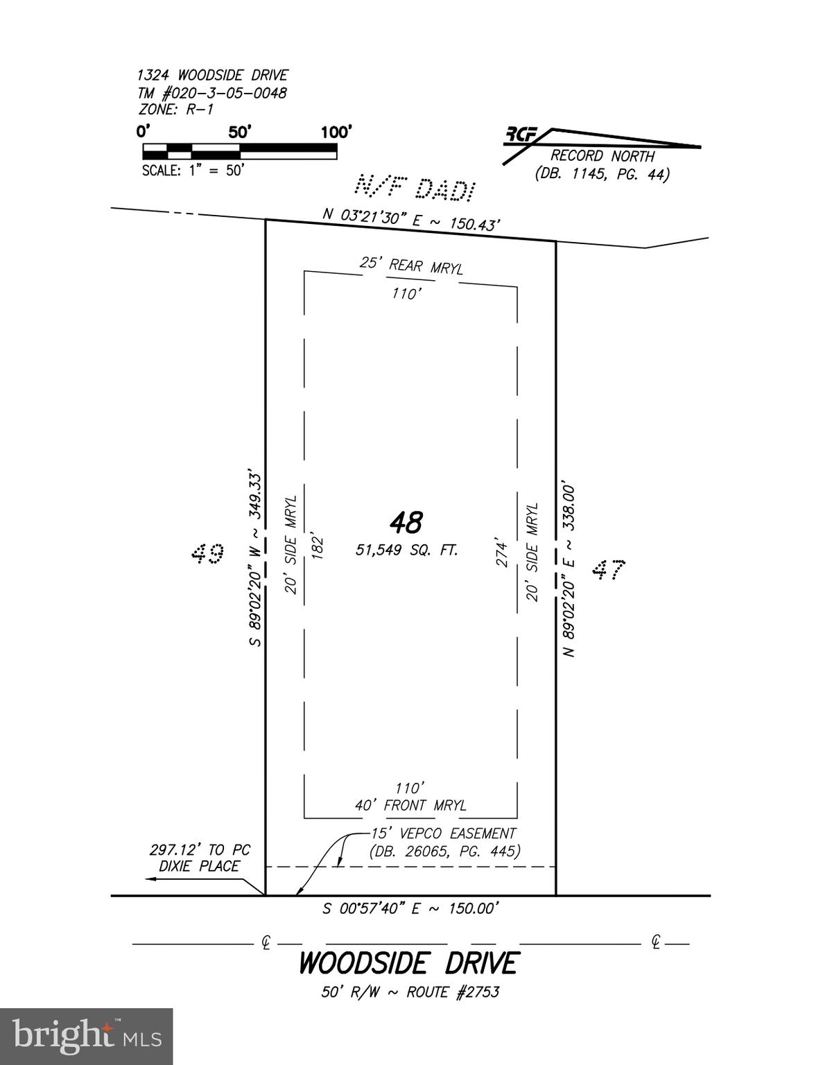 WOODSIDE ESTATES - Land